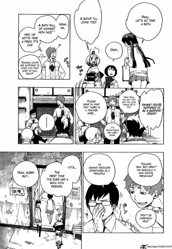 Read Blue Exorcist Manga Online