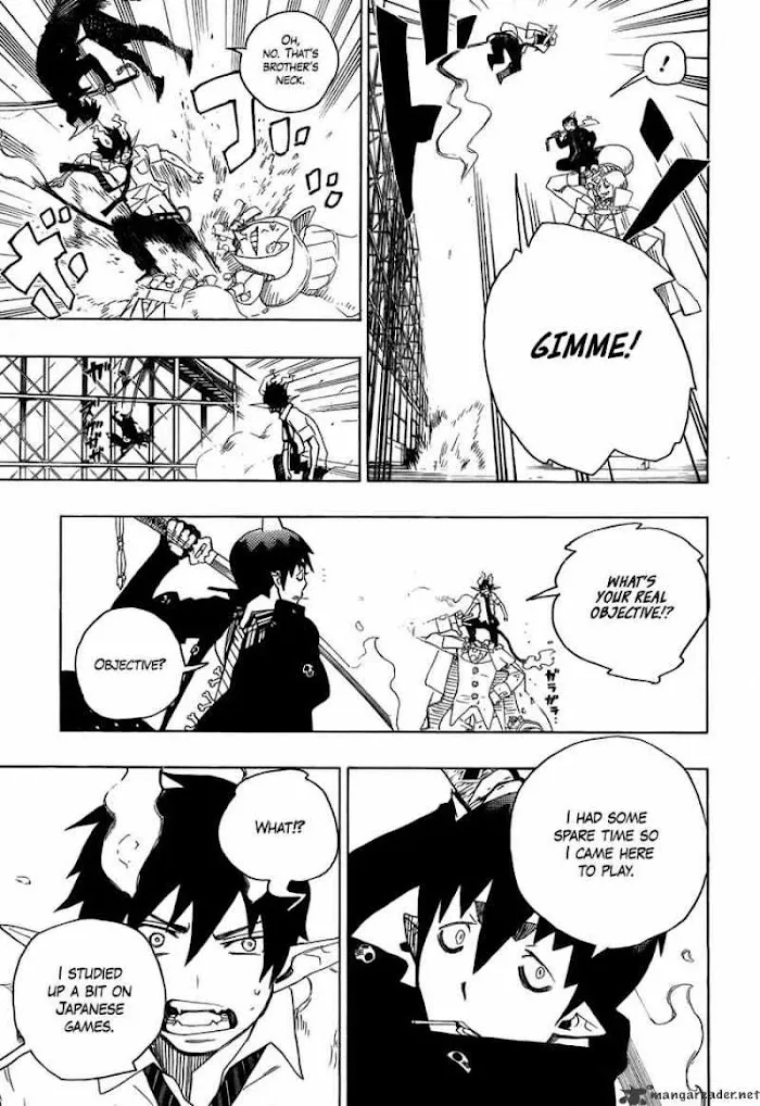 Read Blue Exorcist Manga Online