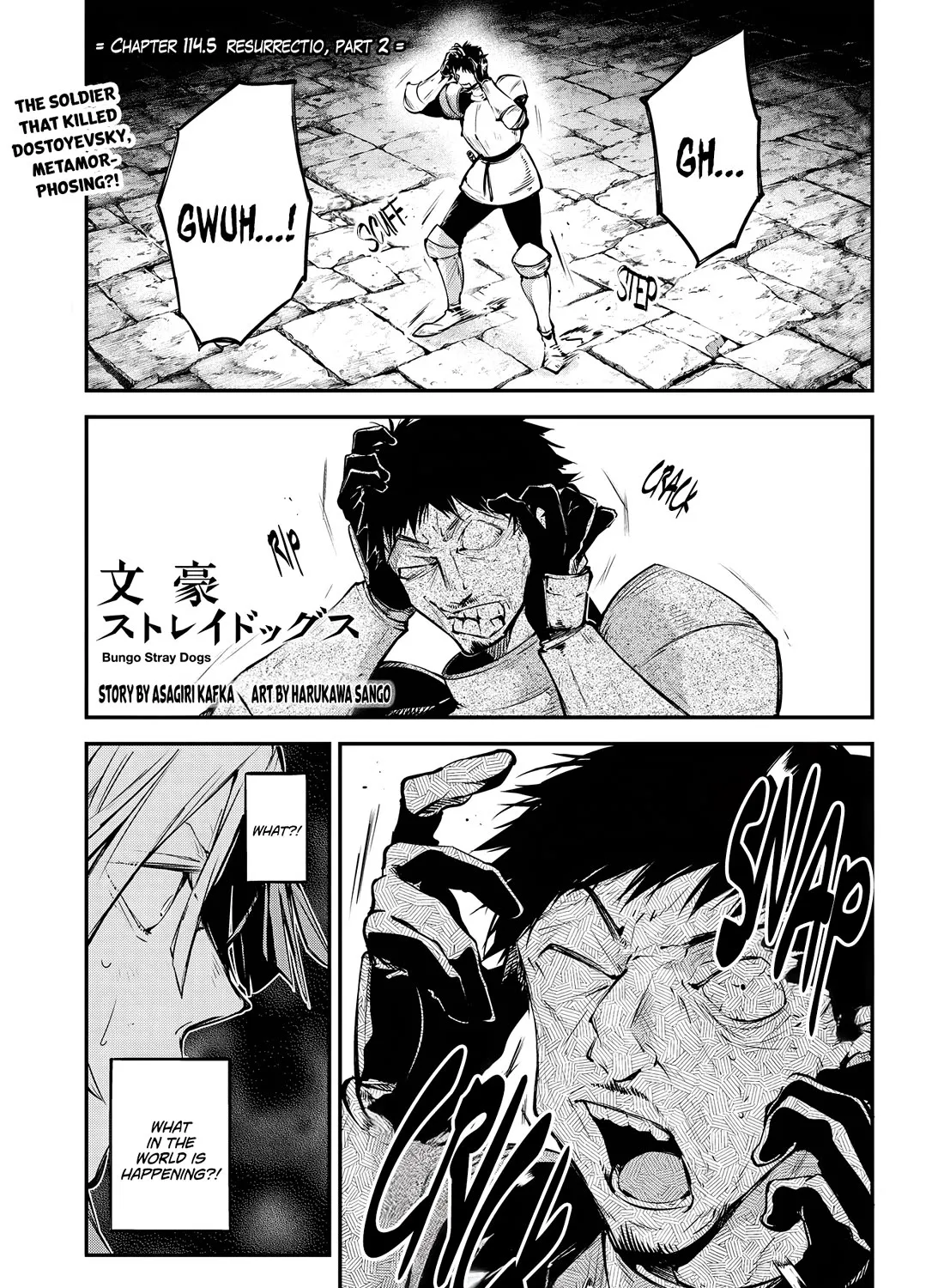 Read Bungou Stray Dogs Manga Online