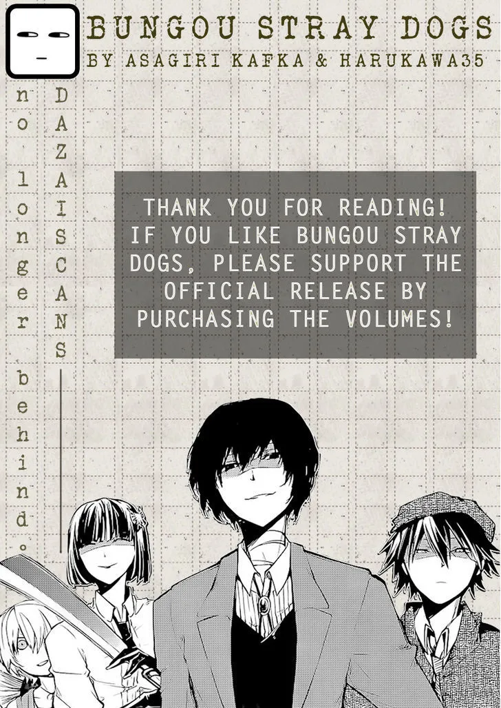 Read Bungou Stray Dogs Manga Online