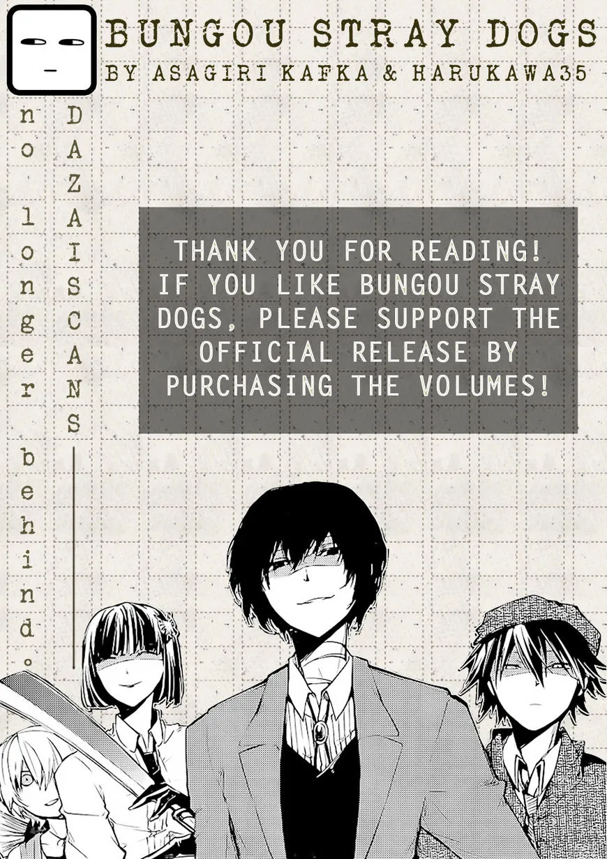 Read Bungou Stray Dogs Manga Online