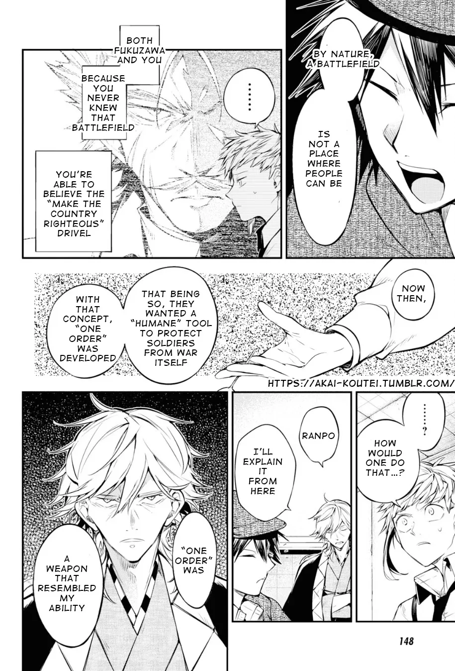 Read Bungou Stray Dogs Manga Online