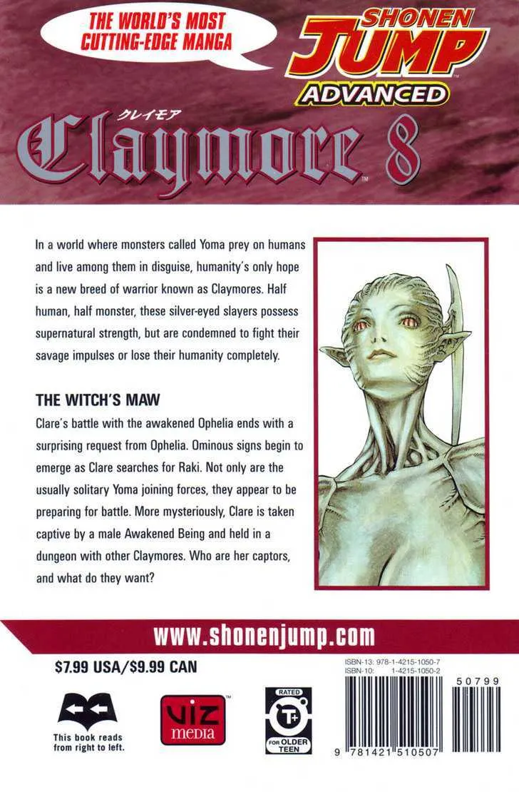 Read Claymore Manga Online