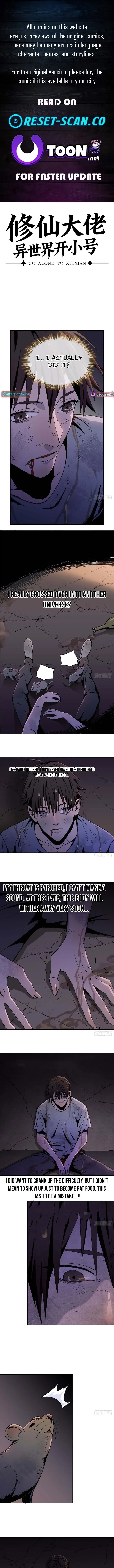 Read Cultivator's Ascent A Solitary Journey Manga Online