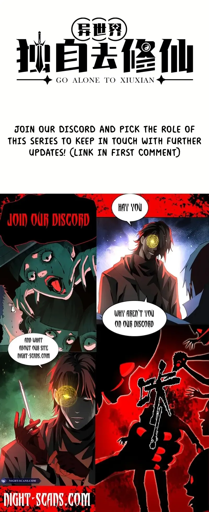 Read Cultivator's Ascent A Solitary Journey Manga Online