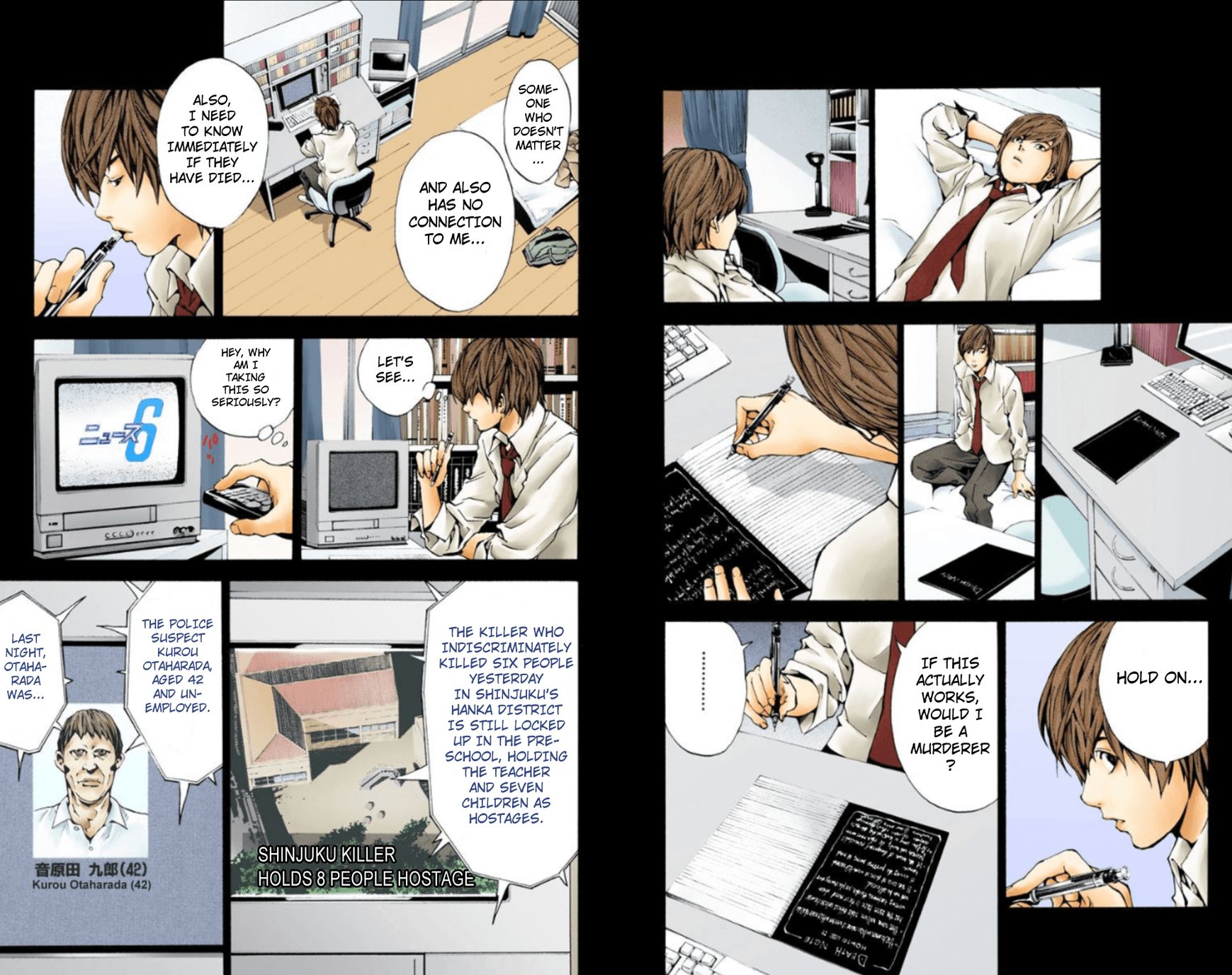 Read Death Note Manga Online