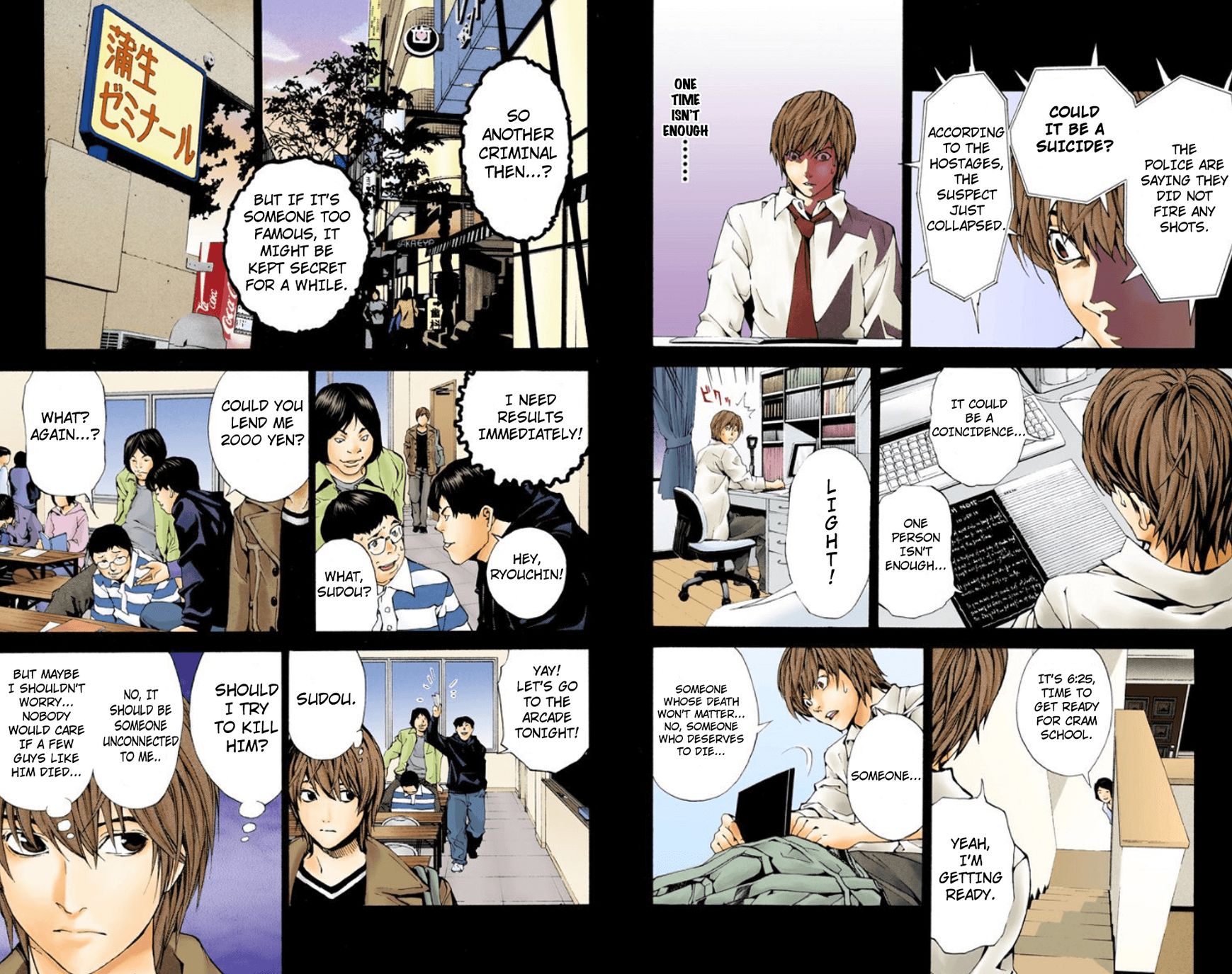 Read Death Note Manga Online