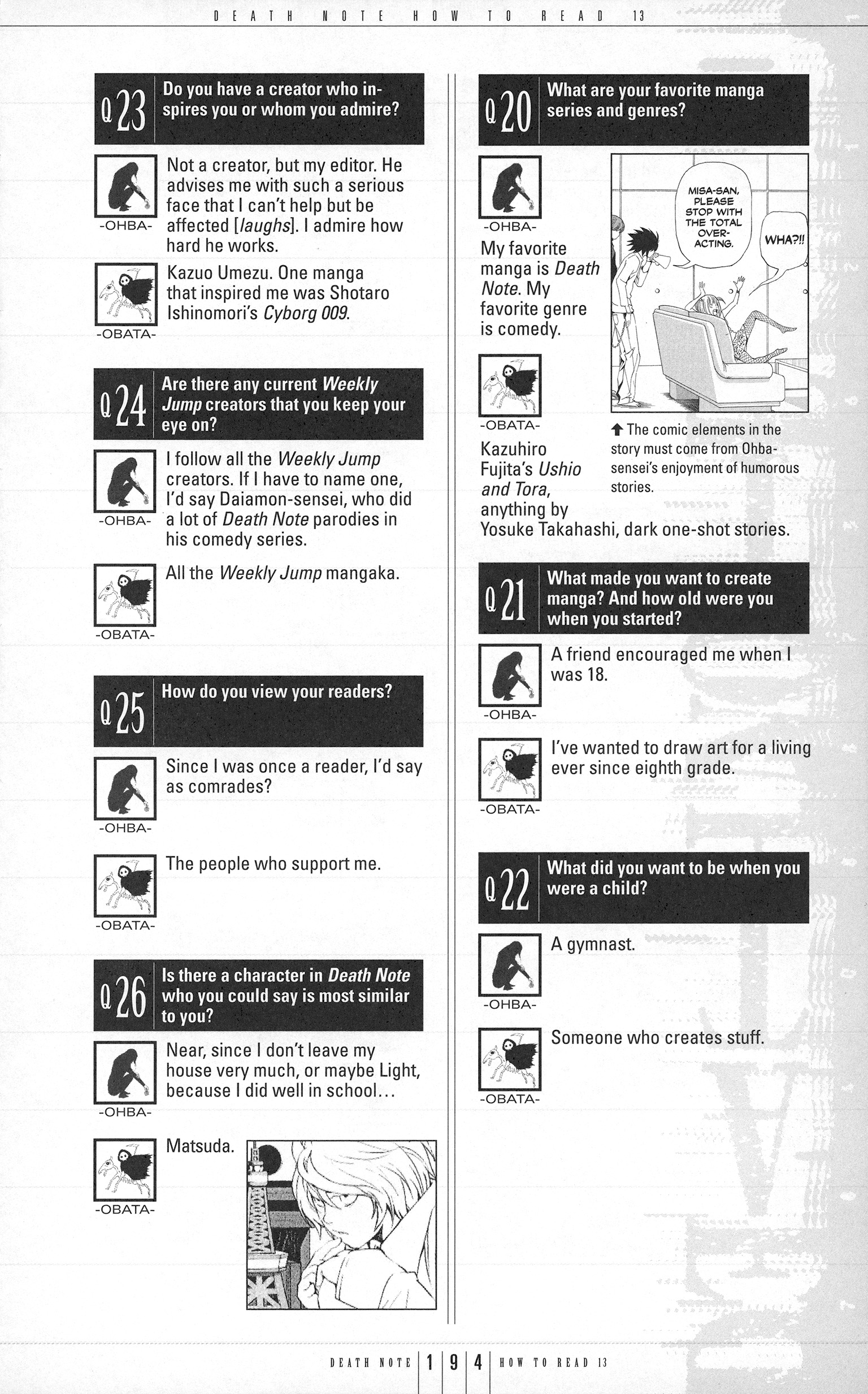 Read Death Note Manga Online