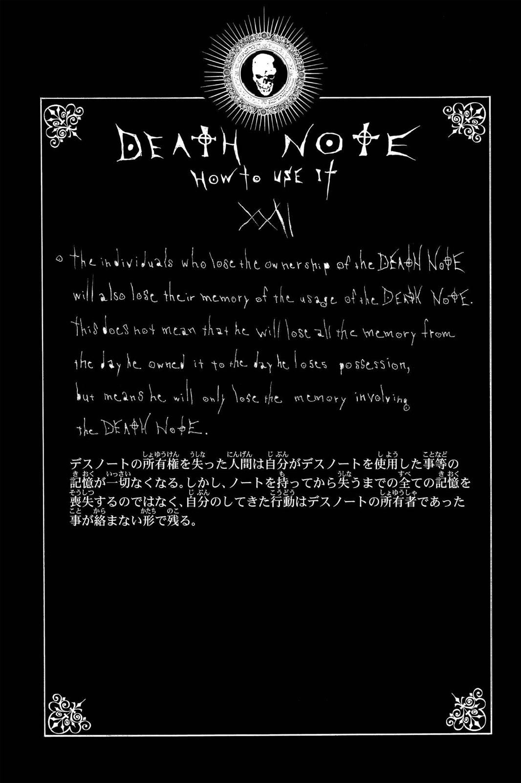 Read Death Note Manga Online