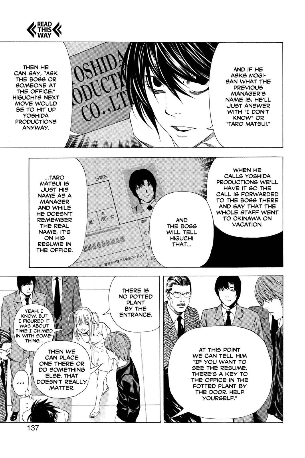 Read Death Note Manga Online