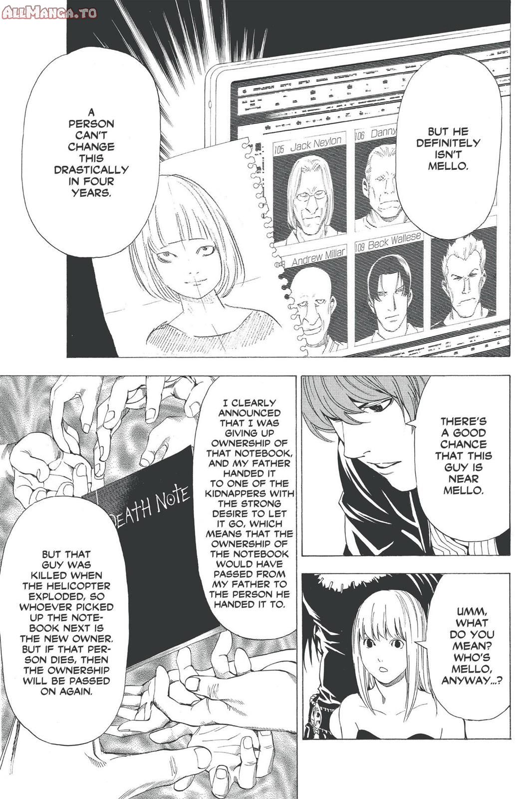 Read Death Note Manga Online