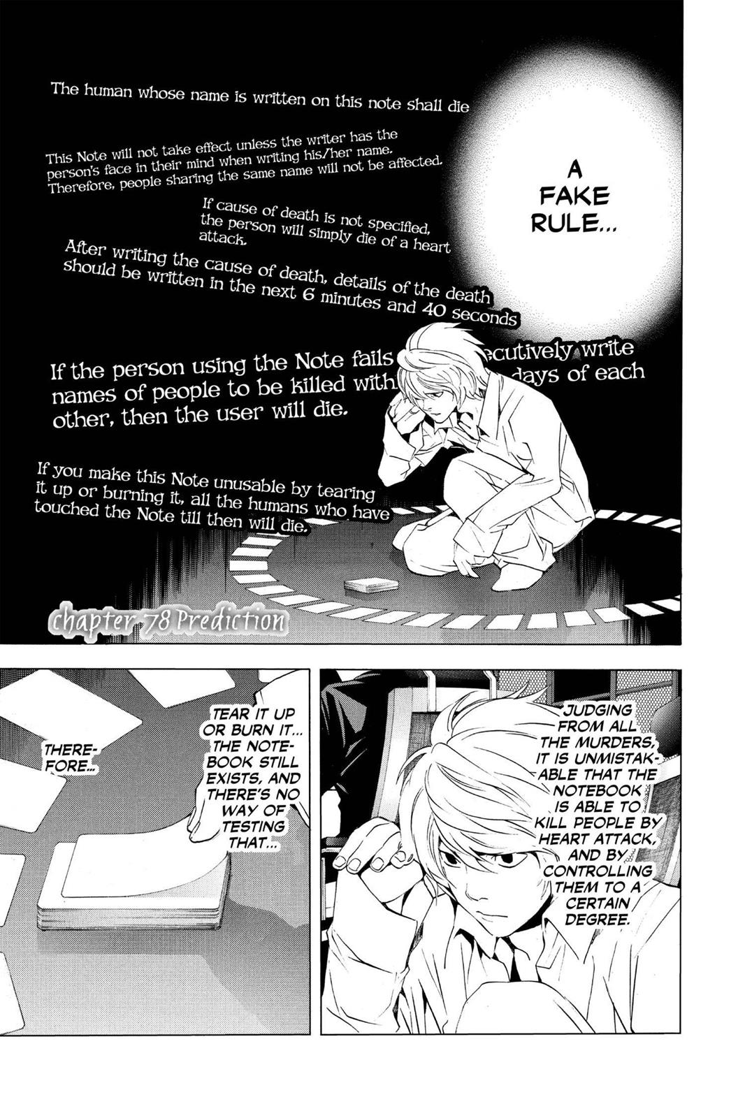 Read Death Note Manga Online