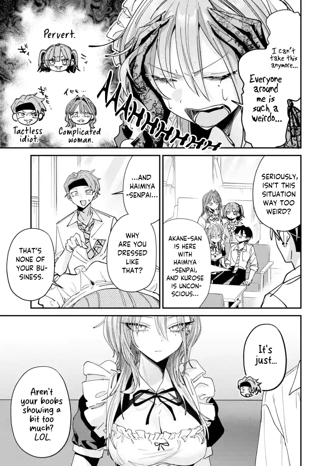 Read Haimiya Senpai Wa Kowakute Kawaii Manga Online