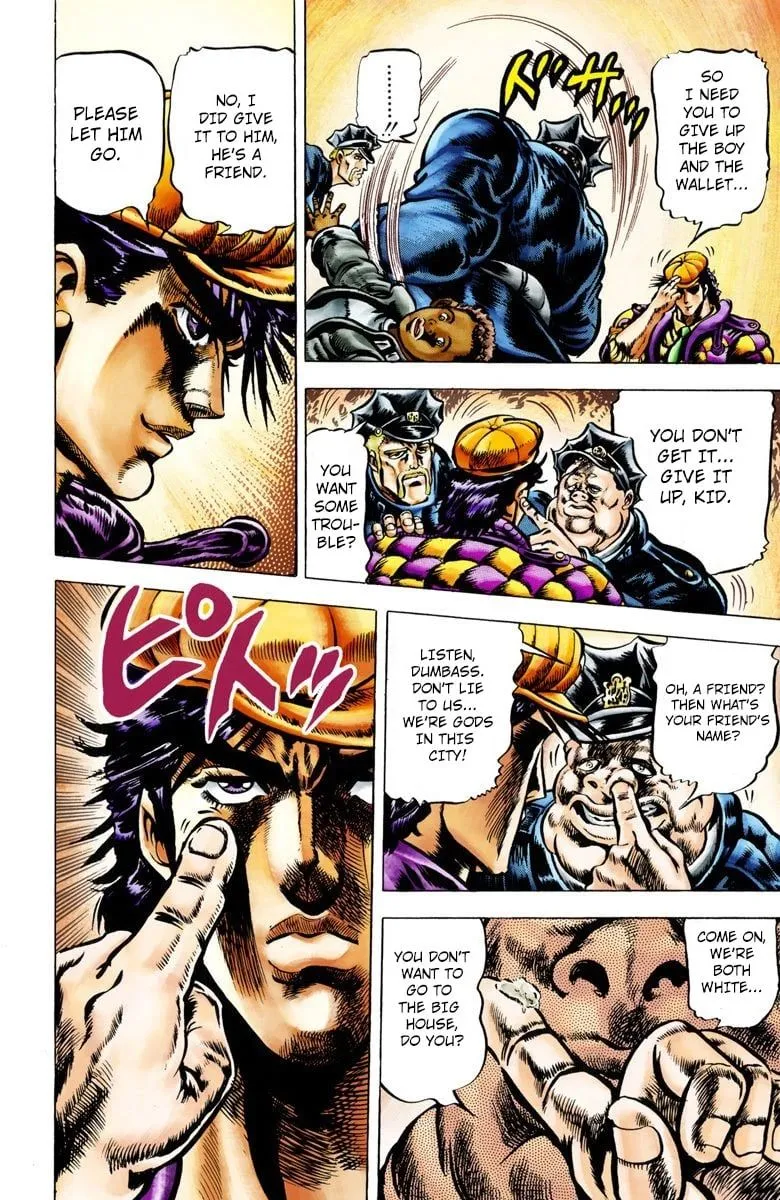 Read JoJo's Bizarre Adventure Part 2 Battle Tendency Official Colored Manga Online