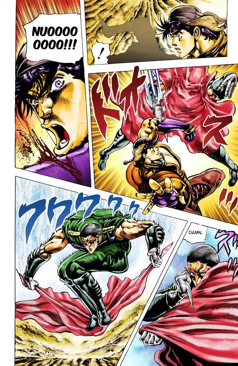 Read JoJo's Bizarre Adventure Part 2 Battle Tendency Official Colored Manga Online