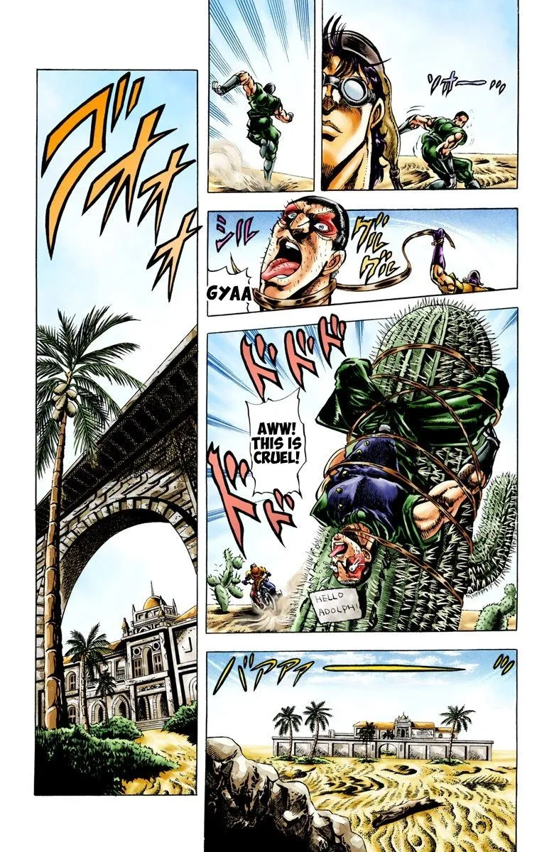 Read JoJo's Bizarre Adventure Part 2 Battle Tendency Official Colored Manga Online