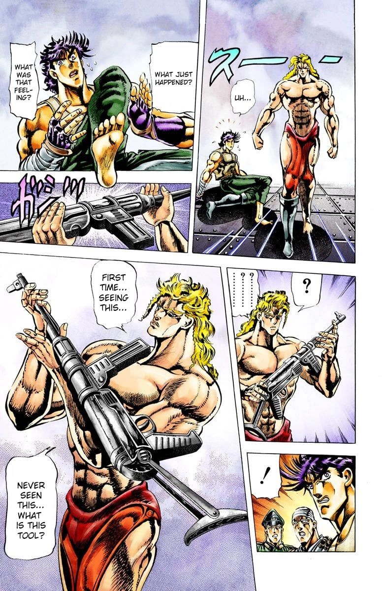 Read JoJo's Bizarre Adventure Part 2 Battle Tendency Official Colored Manga Online