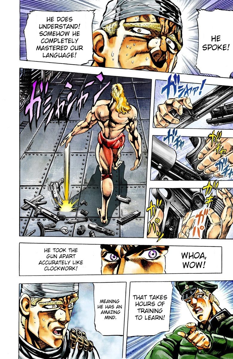 Read JoJo's Bizarre Adventure Part 2 Battle Tendency Official Colored Manga Online