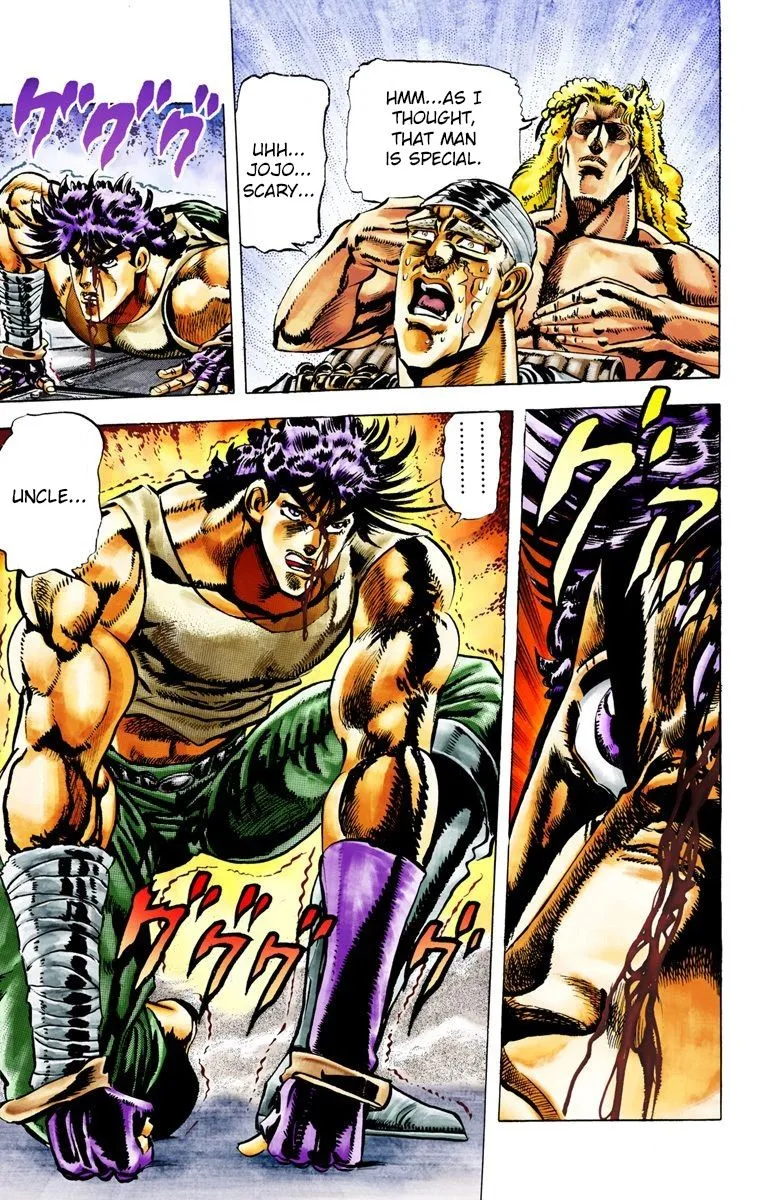 Read JoJo's Bizarre Adventure Part 2 Battle Tendency Official Colored Manga Online