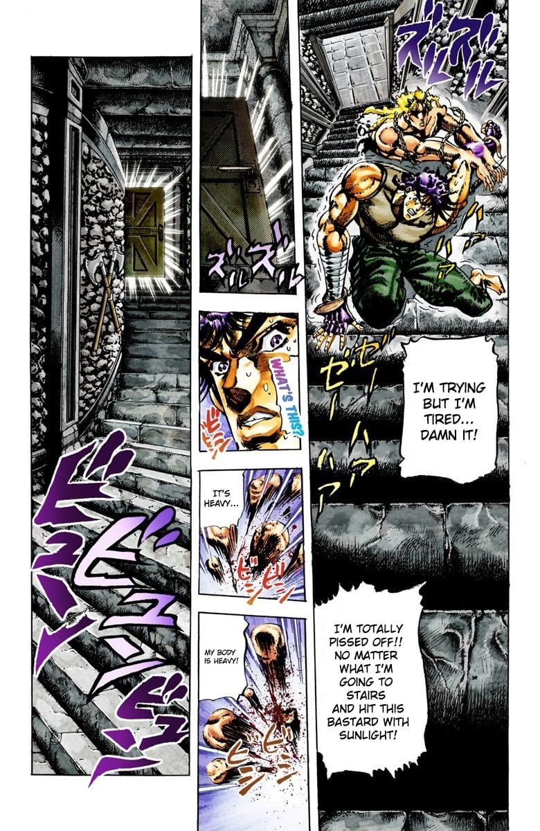 Read JoJo's Bizarre Adventure Part 2 Battle Tendency Official Colored Manga Online