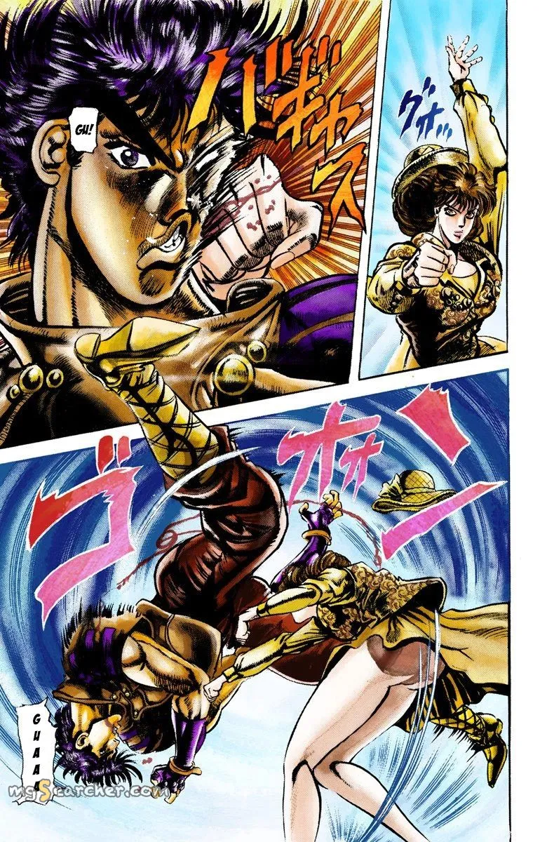 Read JoJo's Bizarre Adventure Part 2 Battle Tendency Official Colored Manga Online
