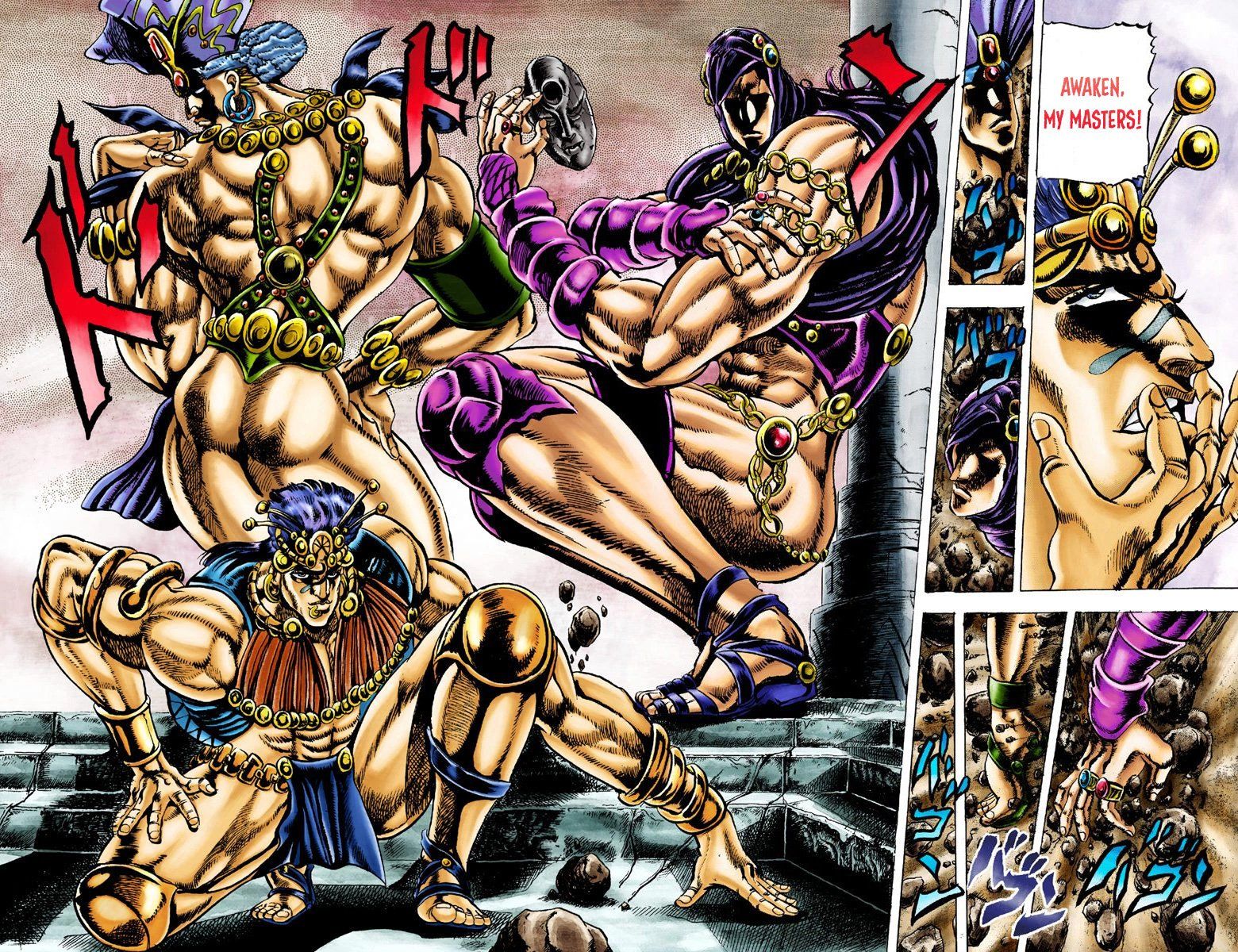 Read JoJo's Bizarre Adventure Part 2 Battle Tendency Official Colored Manga Online