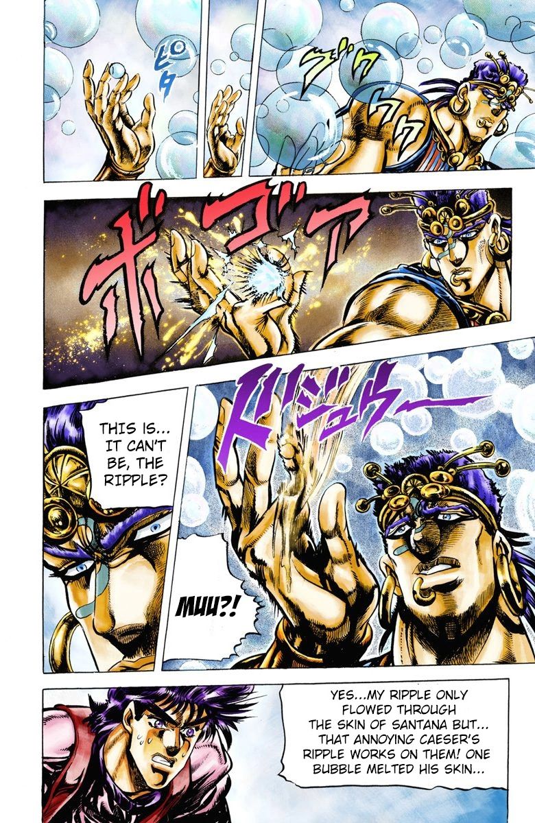 Read JoJo's Bizarre Adventure Part 2 Battle Tendency Official Colored Manga Online