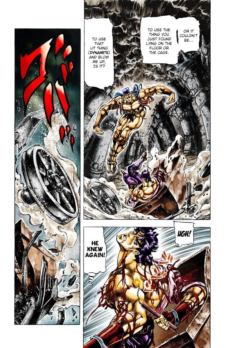 Read JoJo's Bizarre Adventure Part 2 Battle Tendency Official Colored Manga Online