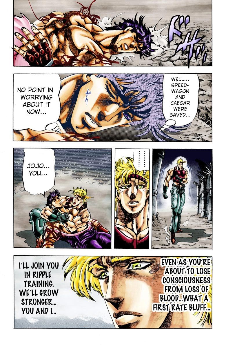 Read JoJo's Bizarre Adventure Part 2 Battle Tendency Official Colored Manga Online