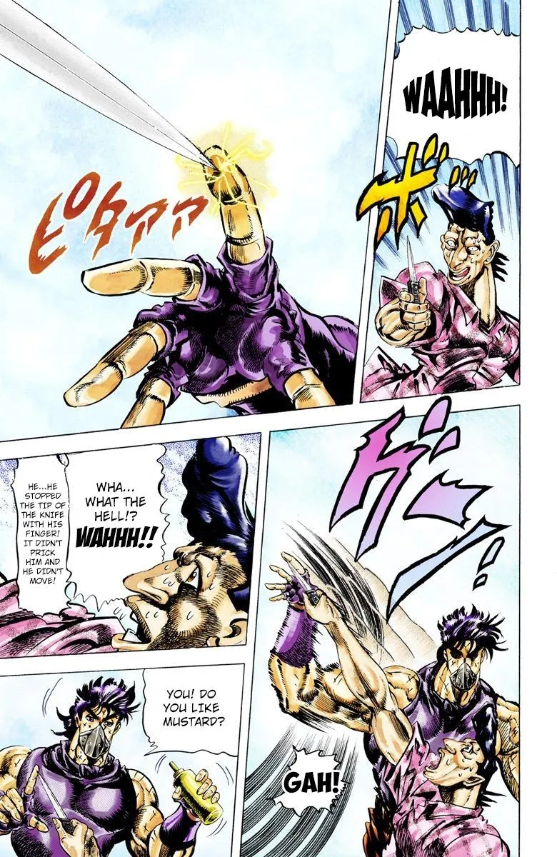 Read JoJo's Bizarre Adventure Part 2 Battle Tendency Official Colored Manga Online