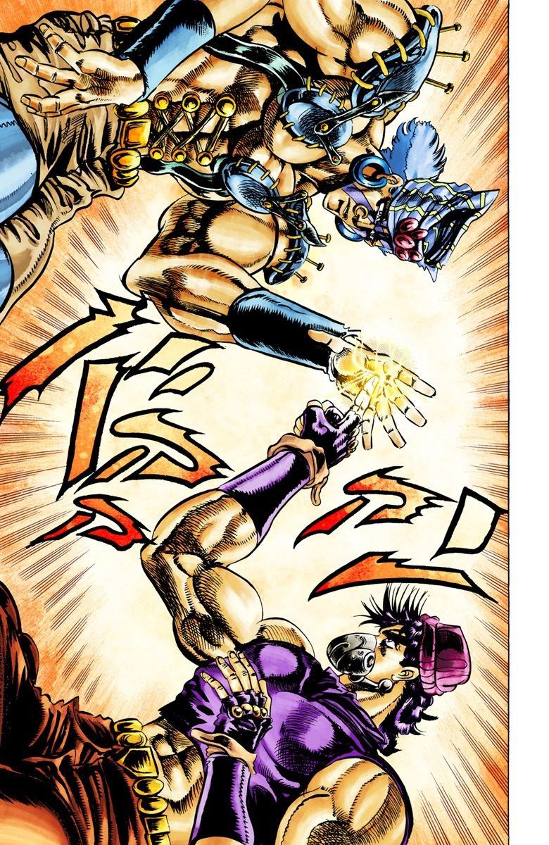 Read JoJo's Bizarre Adventure Part 2 Battle Tendency Official Colored Manga Online