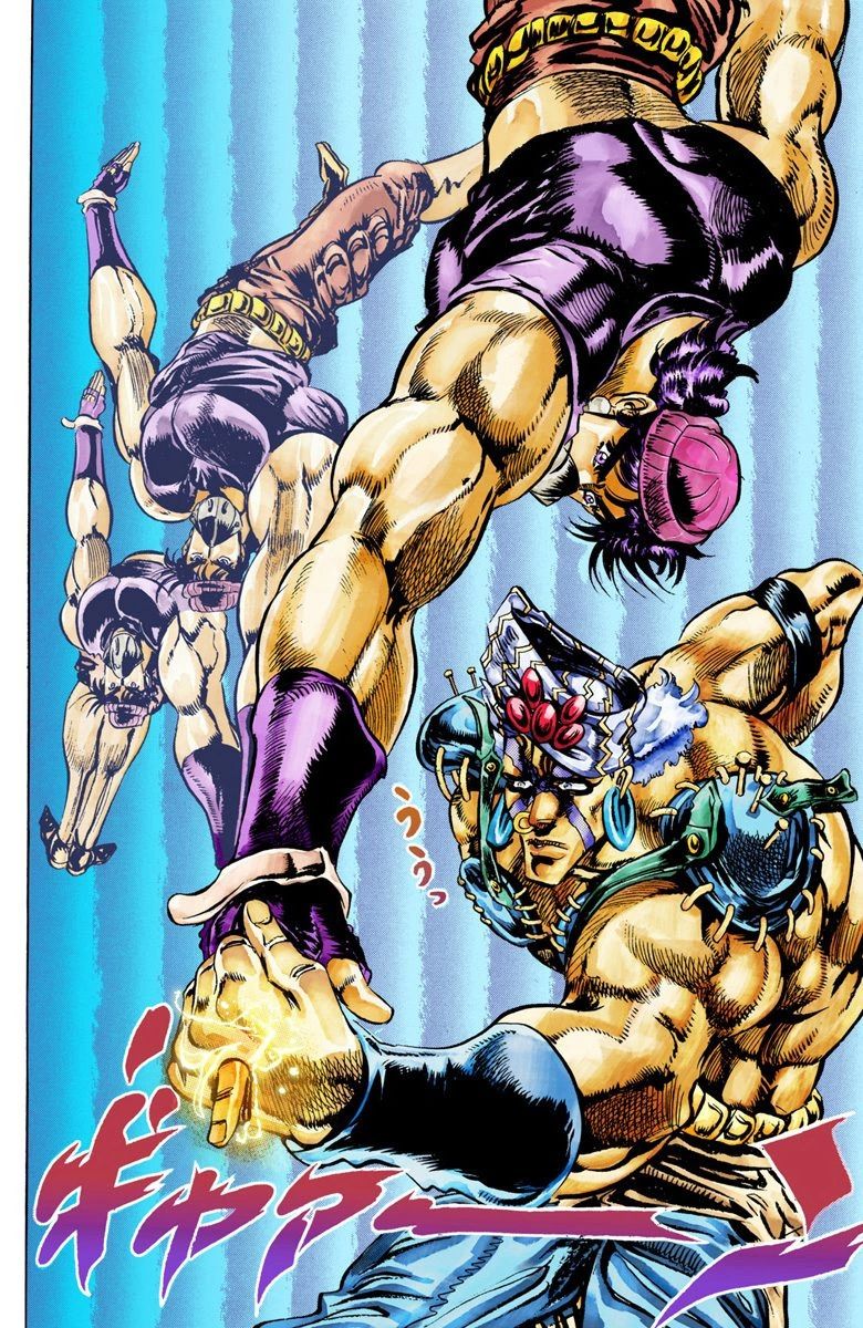 Read JoJo's Bizarre Adventure Part 2 Battle Tendency Official Colored Manga Online