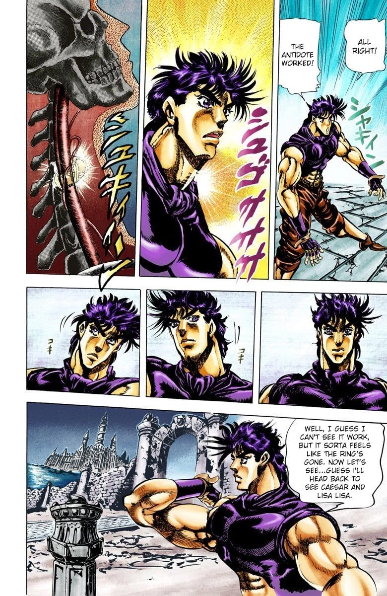 Read JoJo's Bizarre Adventure Part 2 Battle Tendency Official Colored Manga Online