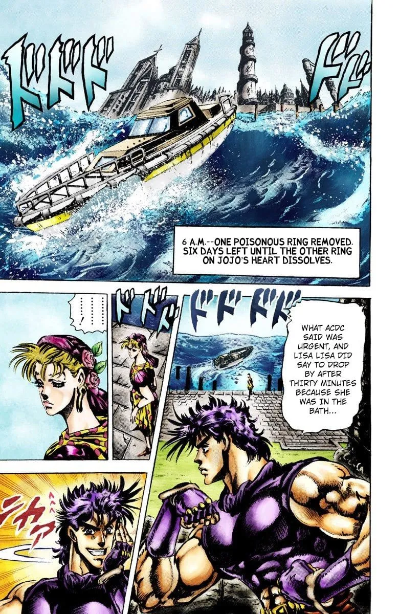 Read JoJo's Bizarre Adventure Part 2 Battle Tendency Official Colored Manga Online