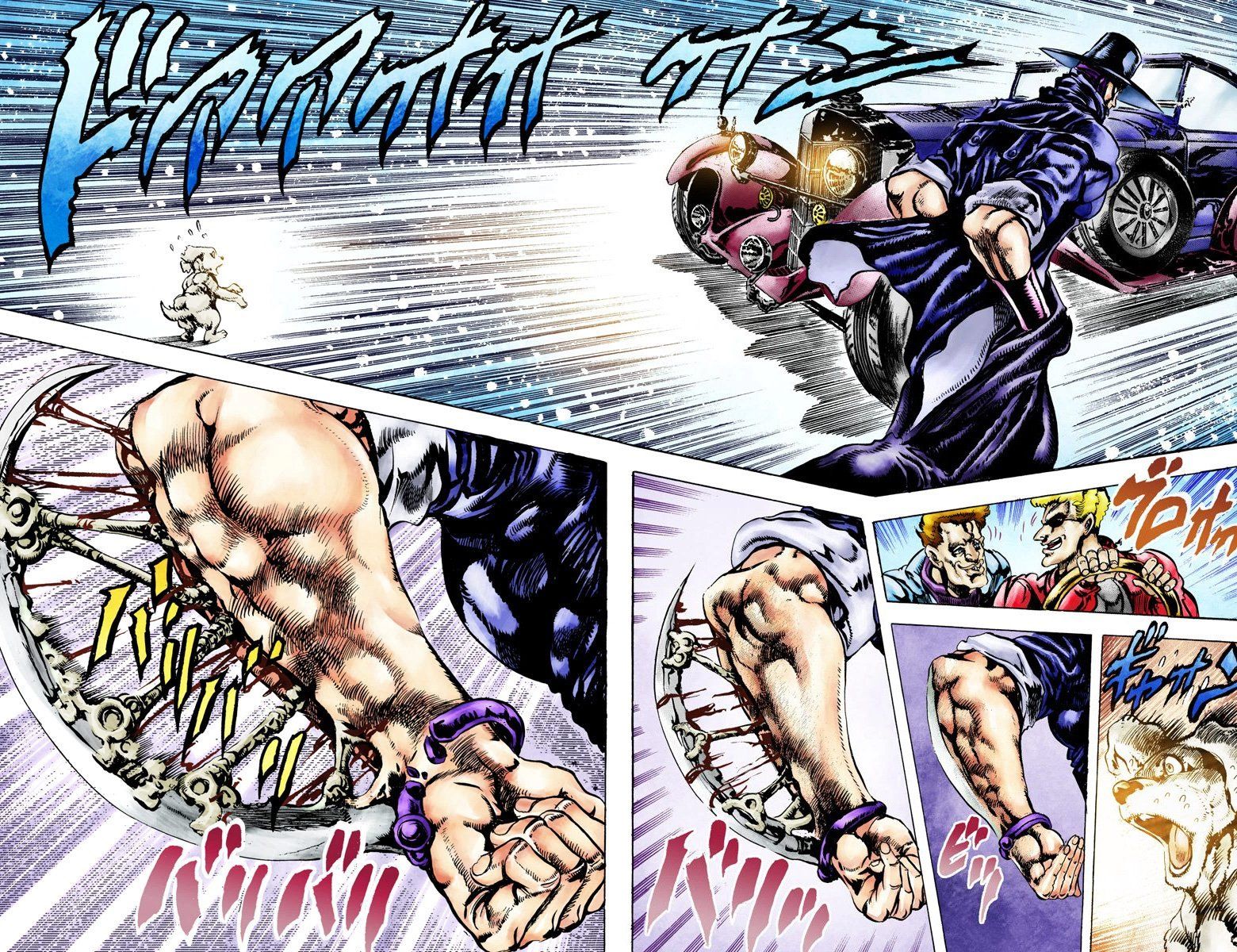 Read JoJo's Bizarre Adventure Part 2 Battle Tendency Official Colored Manga Online
