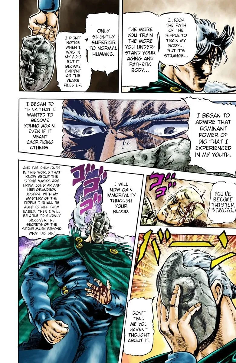 Read JoJo's Bizarre Adventure Part 2 Battle Tendency Official Colored Manga Online