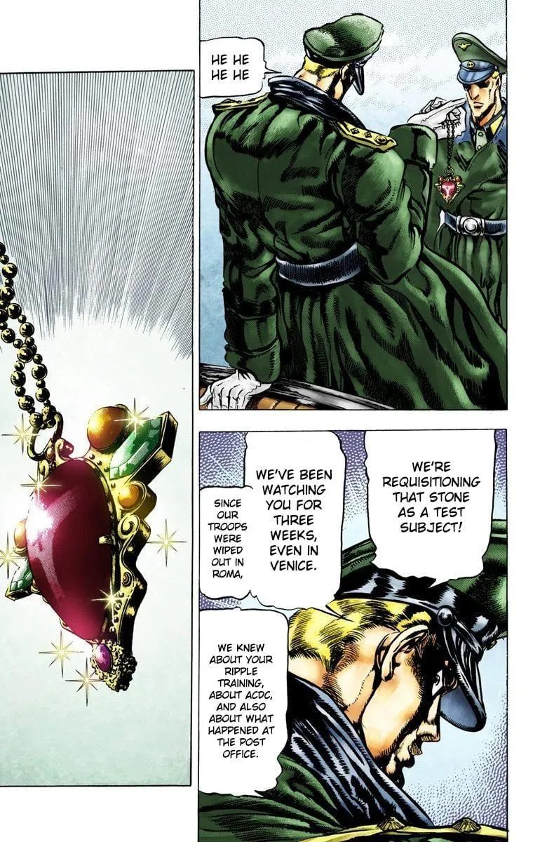 Read JoJo's Bizarre Adventure Part 2 Battle Tendency Official Colored Manga Online