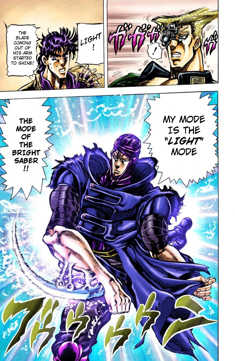 Read JoJo's Bizarre Adventure Part 2 Battle Tendency Official Colored Manga Online