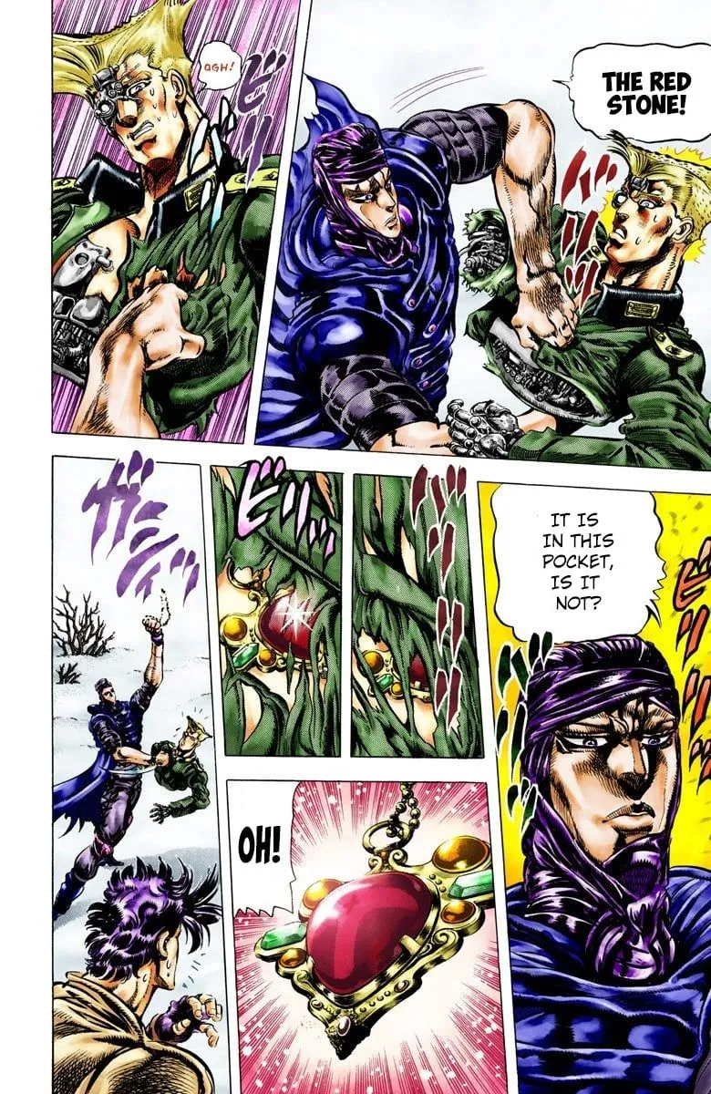 Read JoJo's Bizarre Adventure Part 2 Battle Tendency Official Colored Manga Online