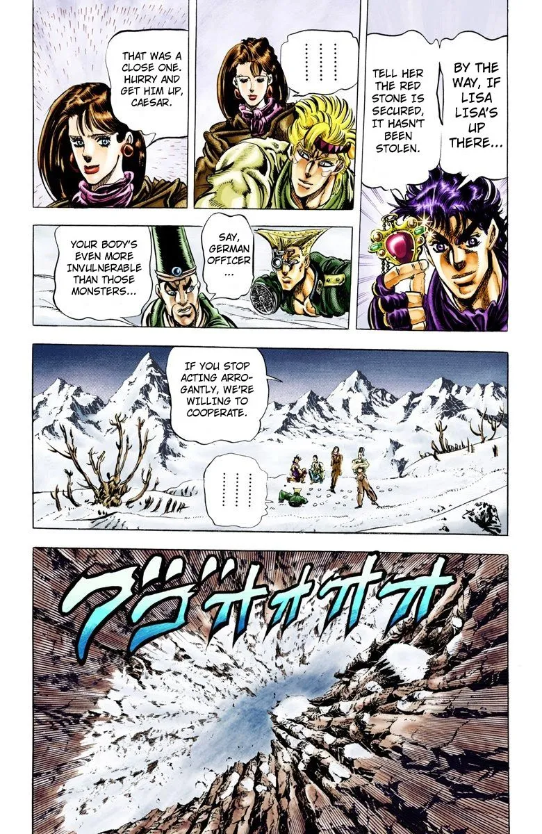 Read JoJo's Bizarre Adventure Part 2 Battle Tendency Official Colored Manga Online