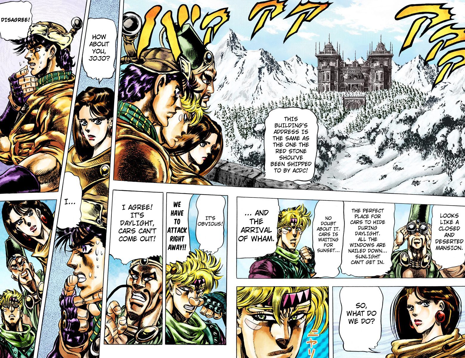 Read JoJo's Bizarre Adventure Part 2 Battle Tendency Official Colored Manga Online