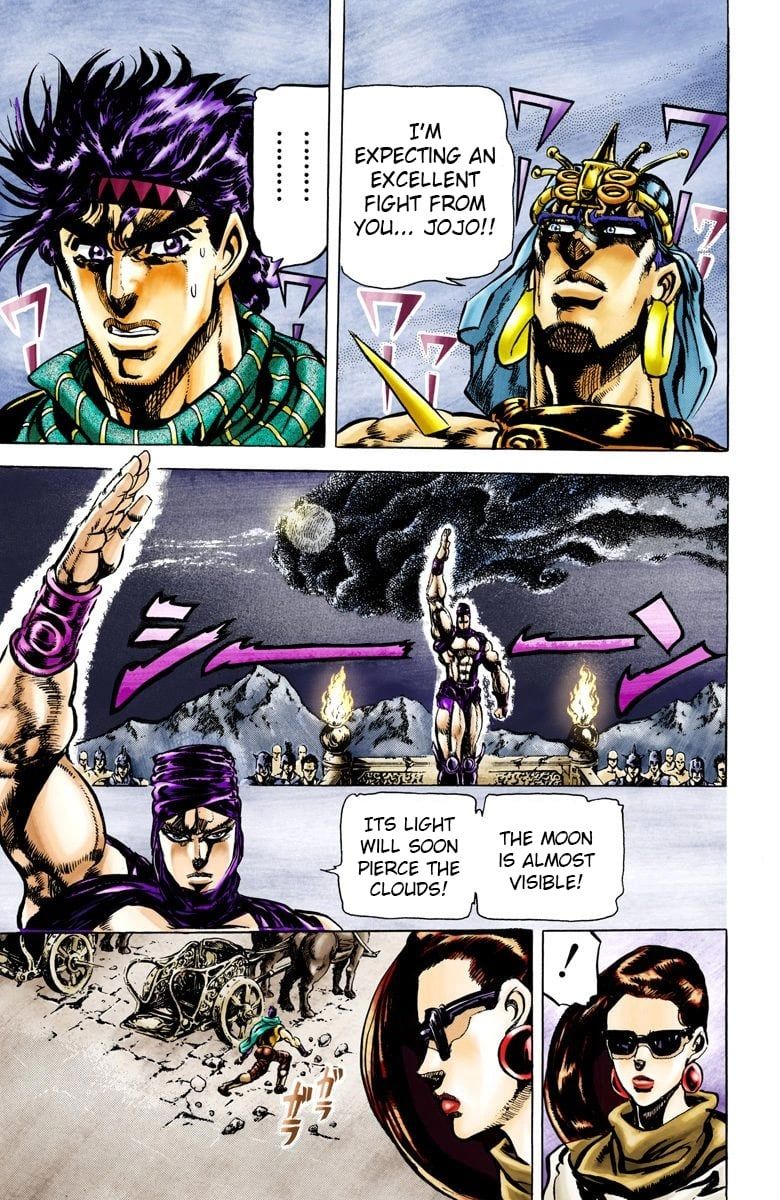 Read JoJo's Bizarre Adventure Part 2 Battle Tendency Official Colored Manga Online