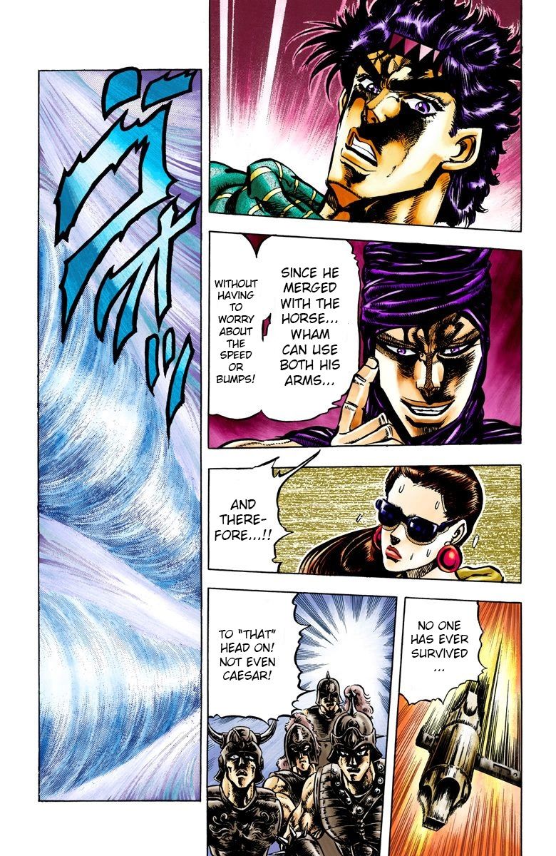 Read JoJo's Bizarre Adventure Part 2 Battle Tendency Official Colored Manga Online