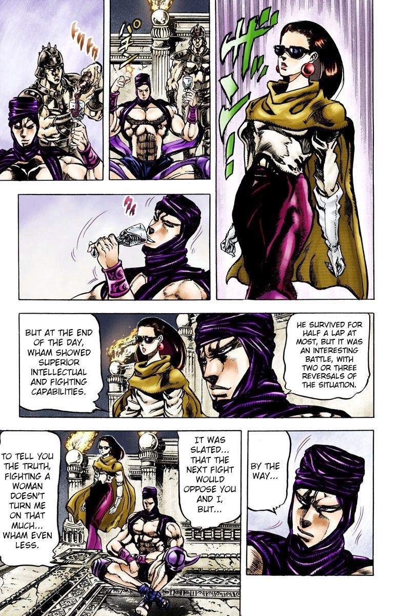 Read JoJo's Bizarre Adventure Part 2 Battle Tendency Official Colored Manga Online