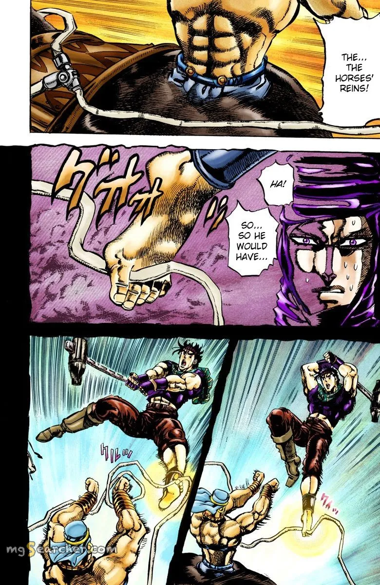 Read JoJo's Bizarre Adventure Part 2 Battle Tendency Official Colored Manga Online