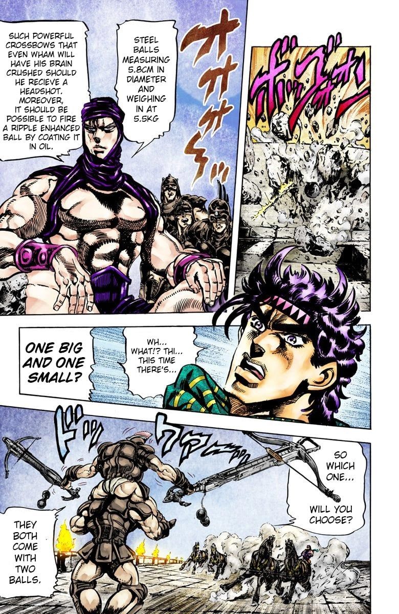 Read JoJo's Bizarre Adventure Part 2 Battle Tendency Official Colored Manga Online