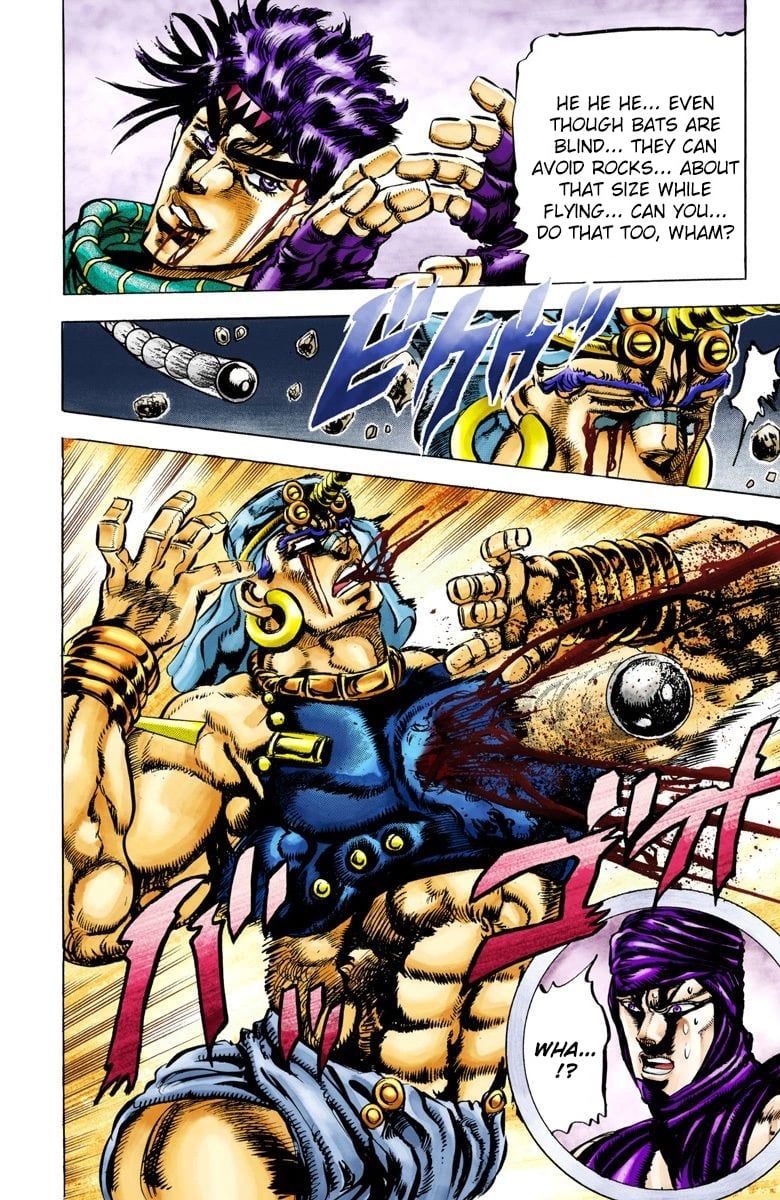 Read JoJo's Bizarre Adventure Part 2 Battle Tendency Official Colored Manga Online