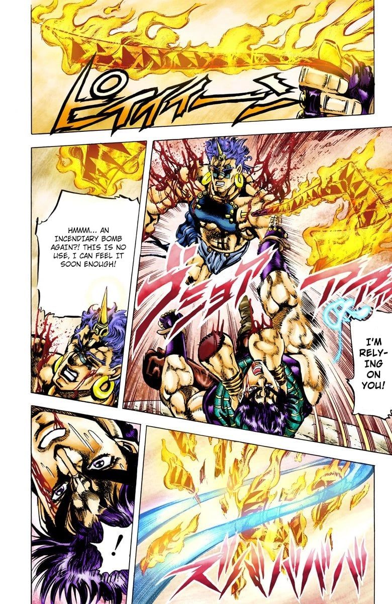 Read JoJo's Bizarre Adventure Part 2 Battle Tendency Official Colored Manga Online