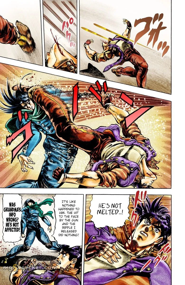 Read JoJo's Bizarre Adventure Part 2 Battle Tendency Official Colored Manga Online