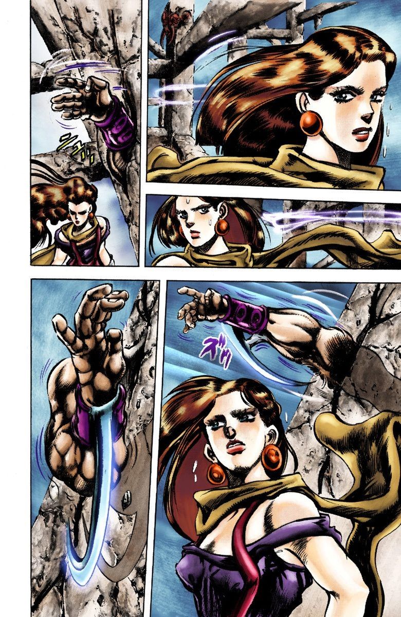 Read JoJo's Bizarre Adventure Part 2 Battle Tendency Official Colored Manga Online